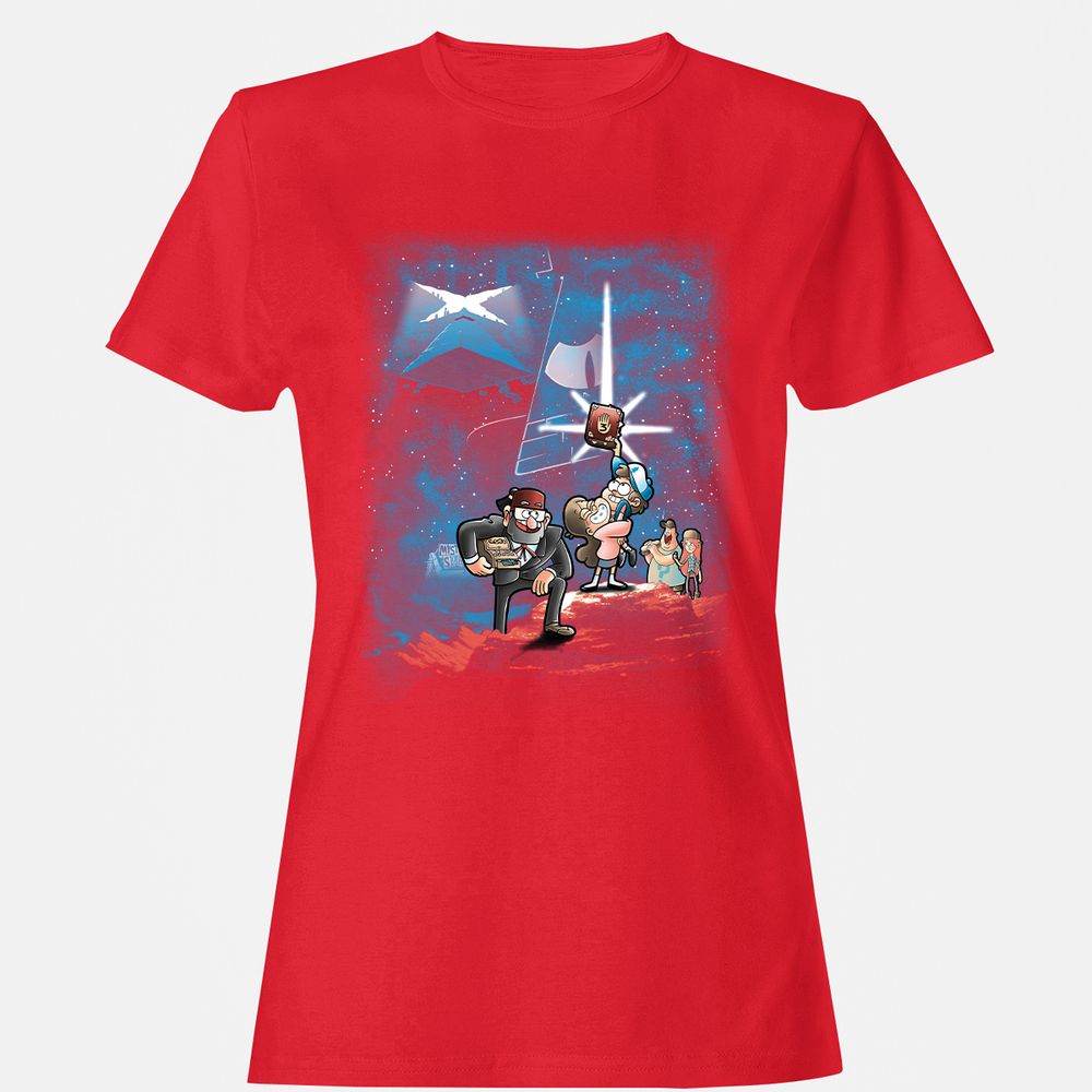 Women's T-Shirt - 3BTMQRP5 - Red - 13