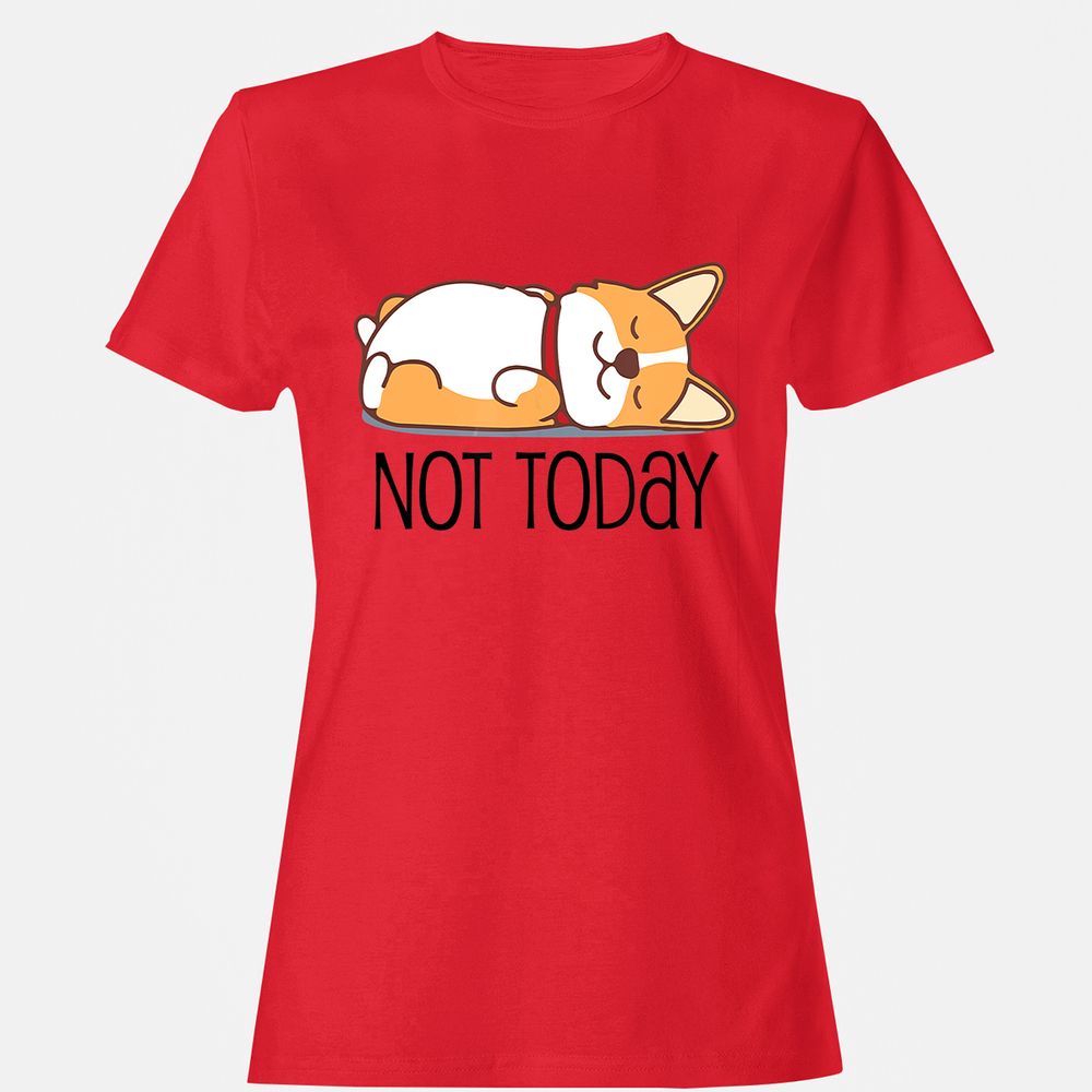 Women's T-Shirt - DECTKUF7 - Red - 13
