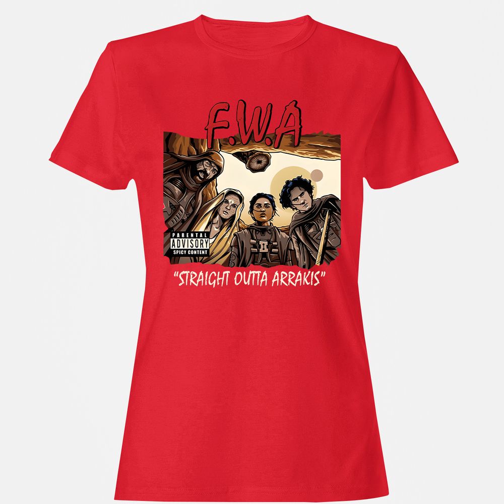 Women's T-Shirt - G7ZHLE2B - Red - 13