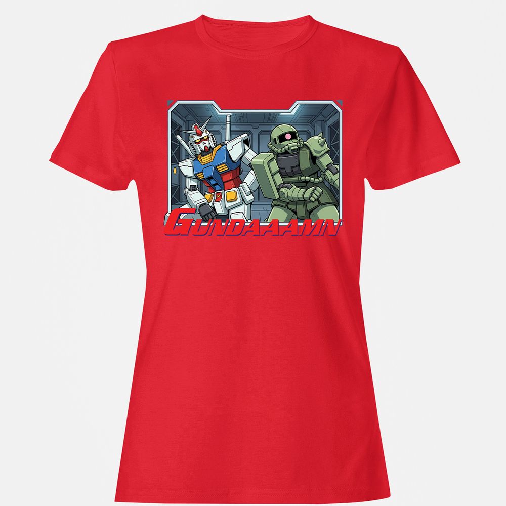 Women's T-Shirt - 7MAB7T2M - Red - 13