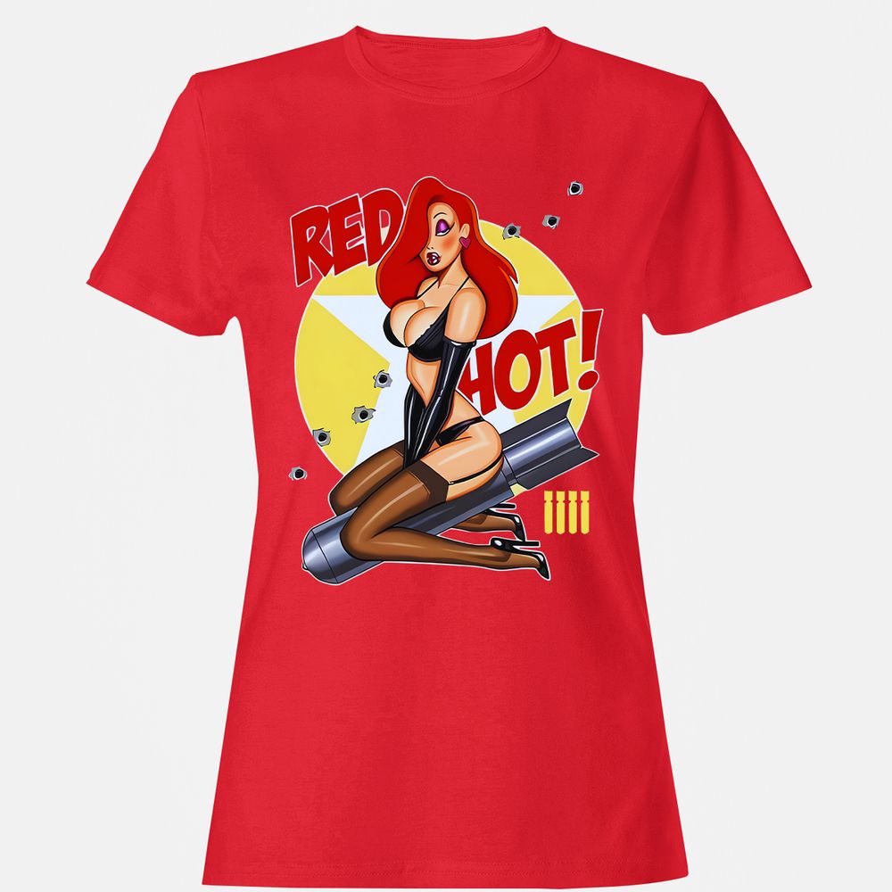 Women's T-Shirt - KLBT2KDR - Red - 13