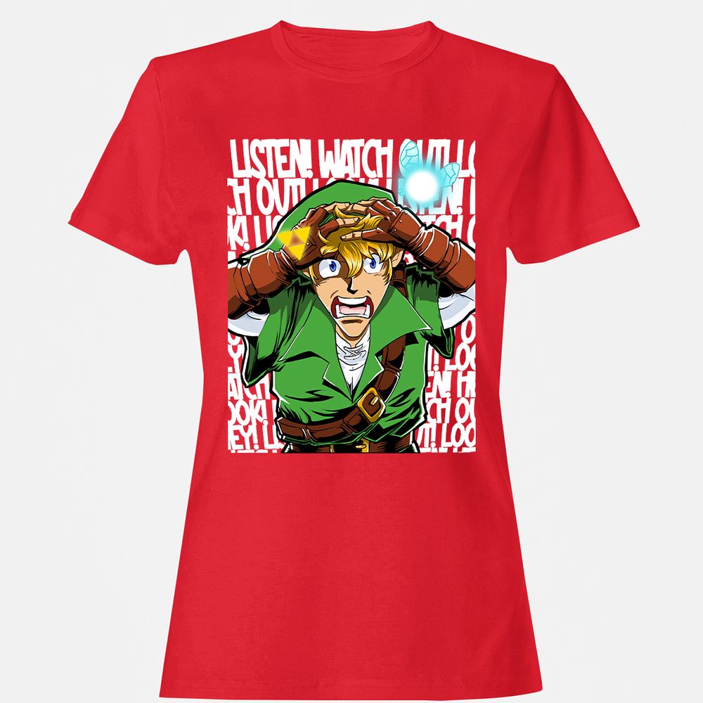 Women's T-Shirt - M64DG8KJ - Red - 13