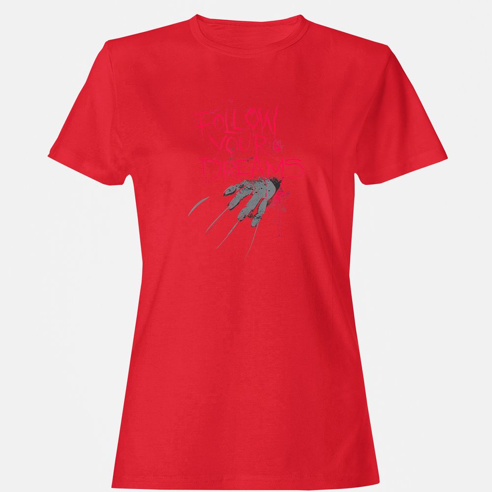 Women's T-Shirt - Q7K7P42N - Red - 13