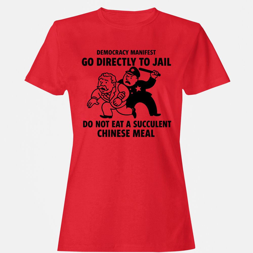 Women's T-Shirt - WR5EJJUU - Red - 13