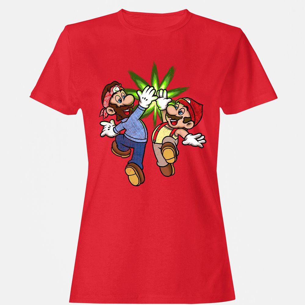 Women's T-Shirt - WS6NRMHA - Red - 13