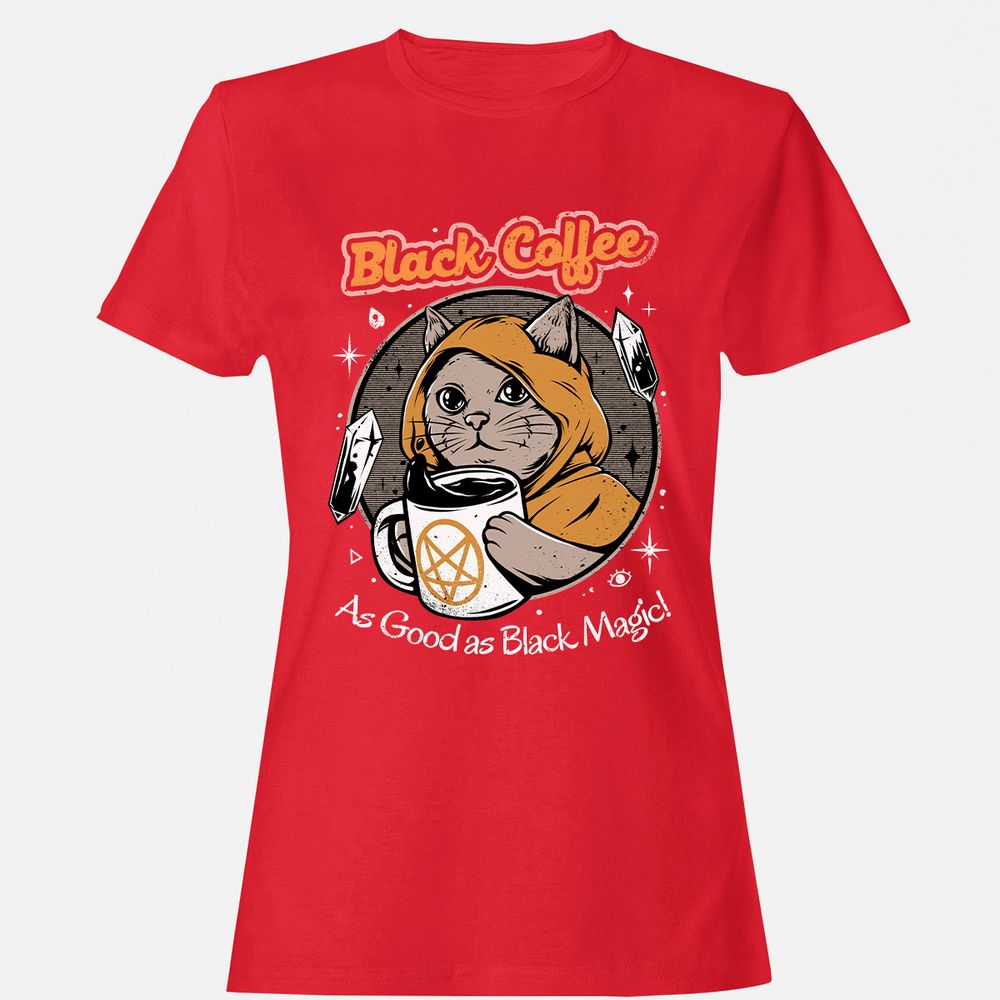 Women's T-Shirt - 8DYX6GUJ - Red - 13