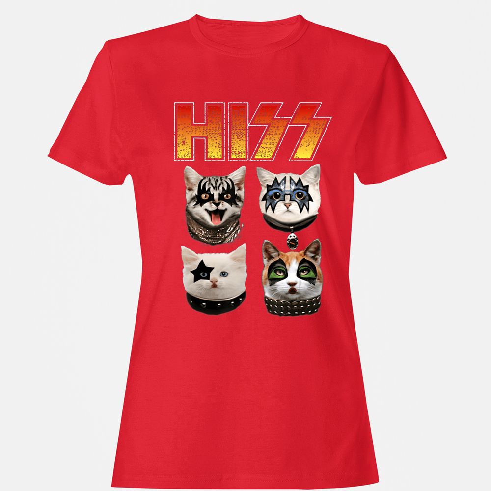 Women's T-Shirt - ZZET81X2 - Red - 13