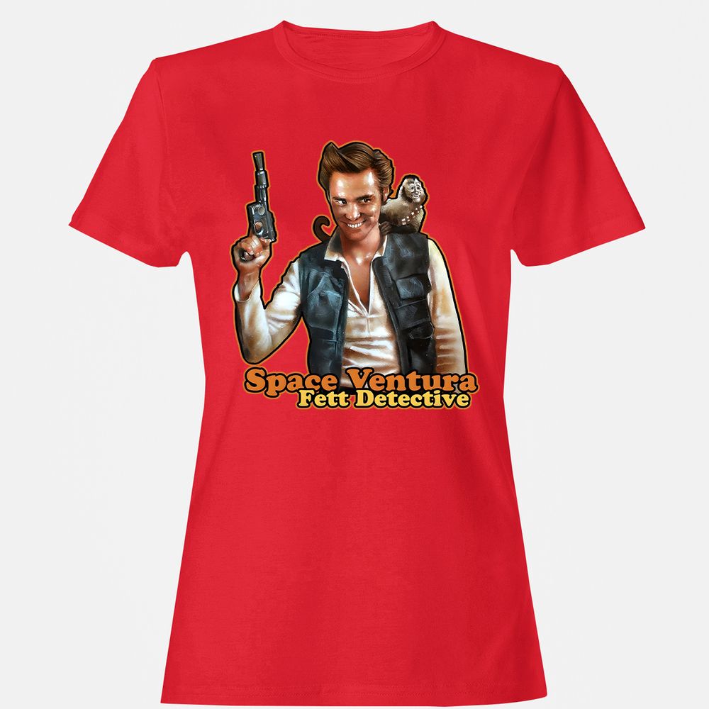 Women's T-Shirt - SH2VN9EF - Red - 13