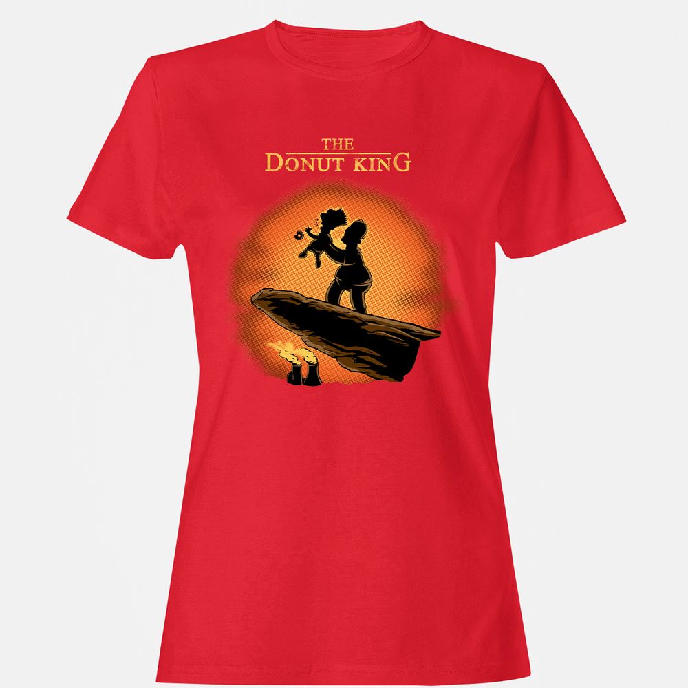 Women's T-Shirt - 62XE2T9U - Red - 13