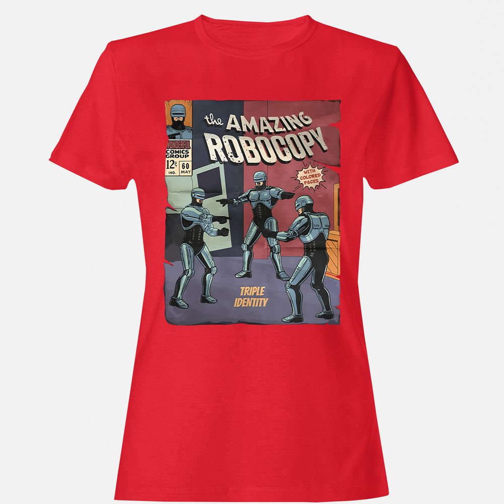 Women's T-Shirt - 8WSEPYAH - Red - 13