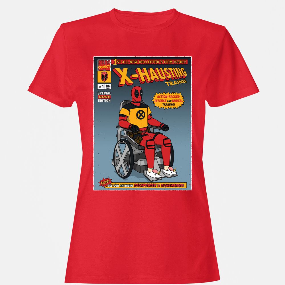 Women's T-Shirt - QKQH669X - Red - 13