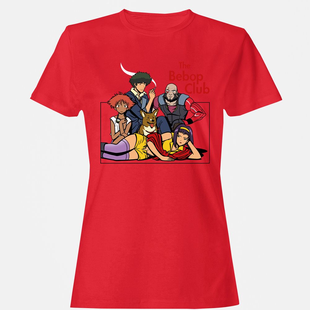 Women's T-Shirt - XYJ42C7Q - Red - 13