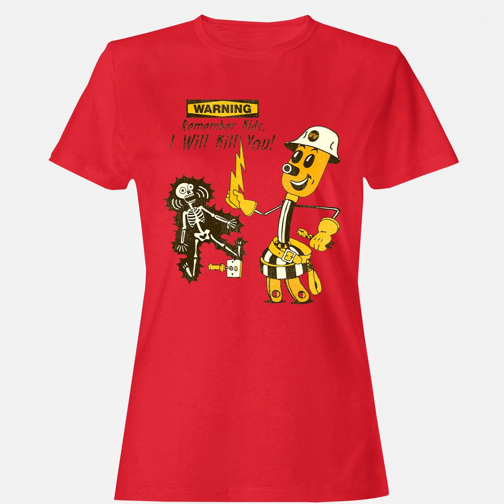Women's T-Shirt - 1YKHXSP2 - Red - 13