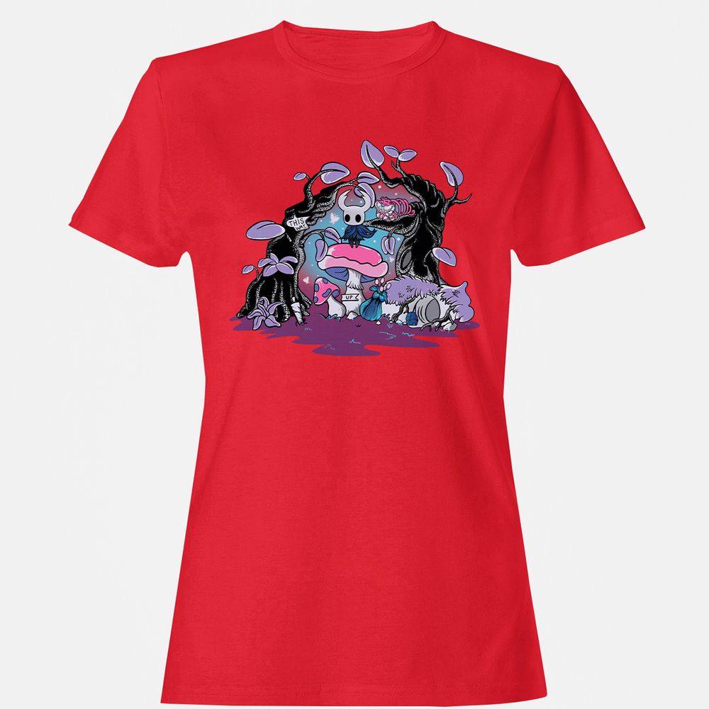 Women's T-Shirt - 8ZT4CLDL - Red - 13