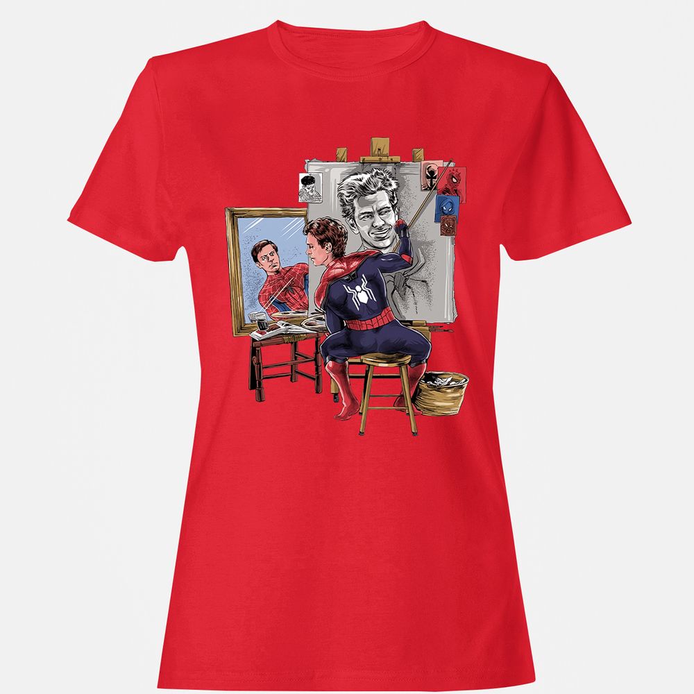 Women's T-Shirt - KLYWP9HN - Red - 13