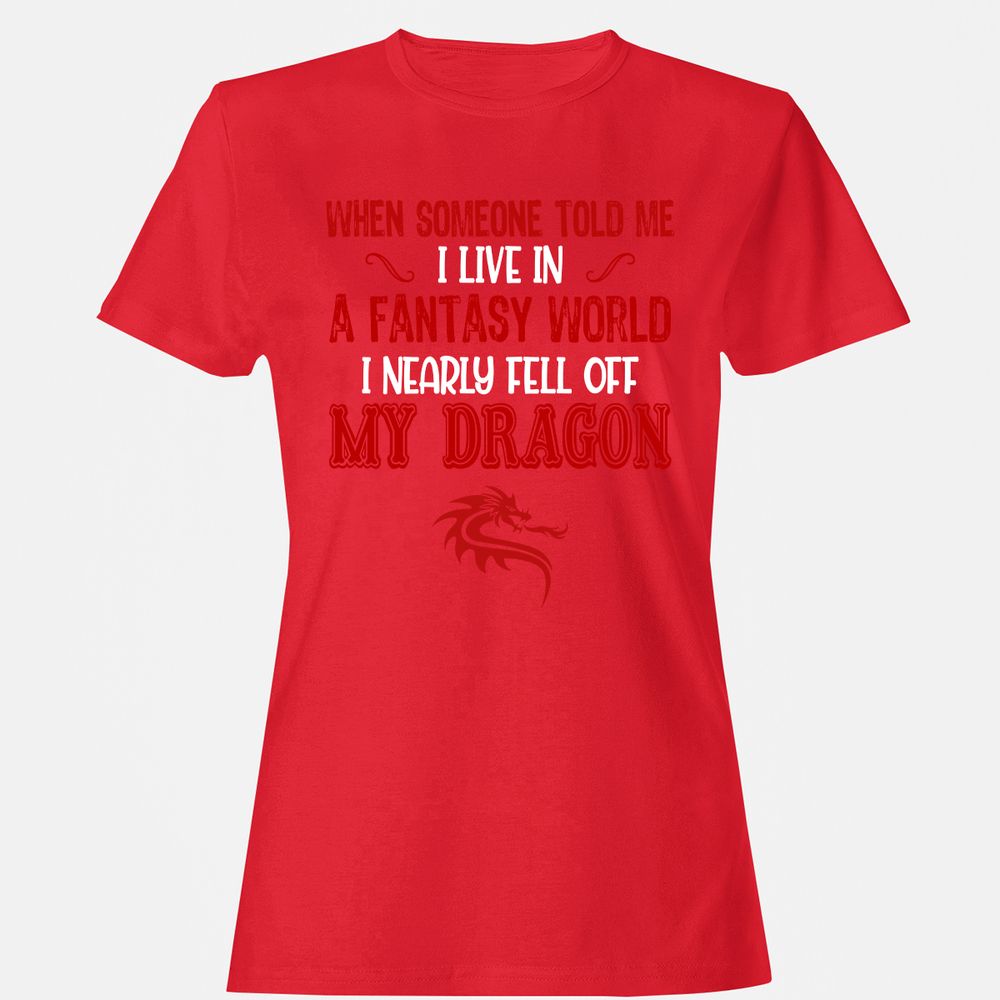 Women's T-Shirt - BSL59284 - Red - 13