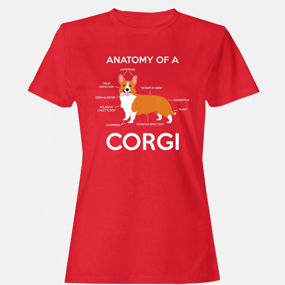 Women's T-Shirt - PKMD49CT - Red - 13