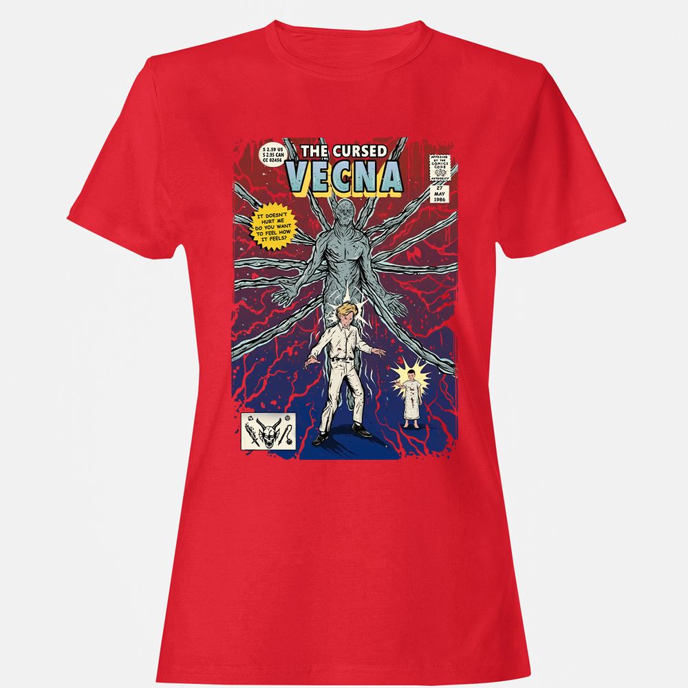 Women's T-Shirt - HBRP8DY9 - Red - 13