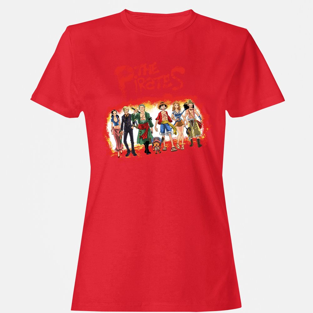 Women's T-Shirt - 6TGUDUMK - Red - 13