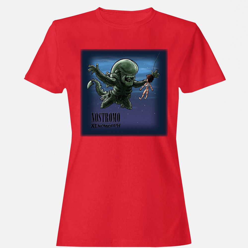 Women's T-Shirt - X5DE47N7 - Red - 13