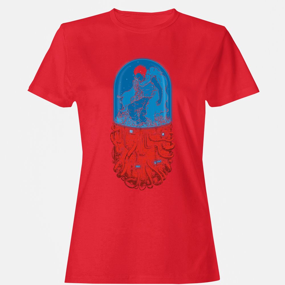 Women's T-Shirt - B3AHLE56 - Red - 13