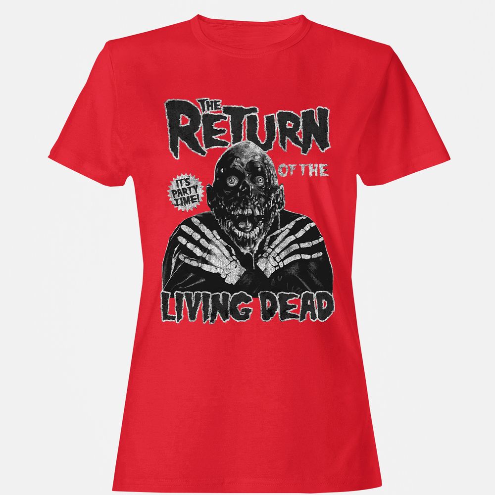 Women's T-Shirt - 4VPQYNVQ - Red - 13