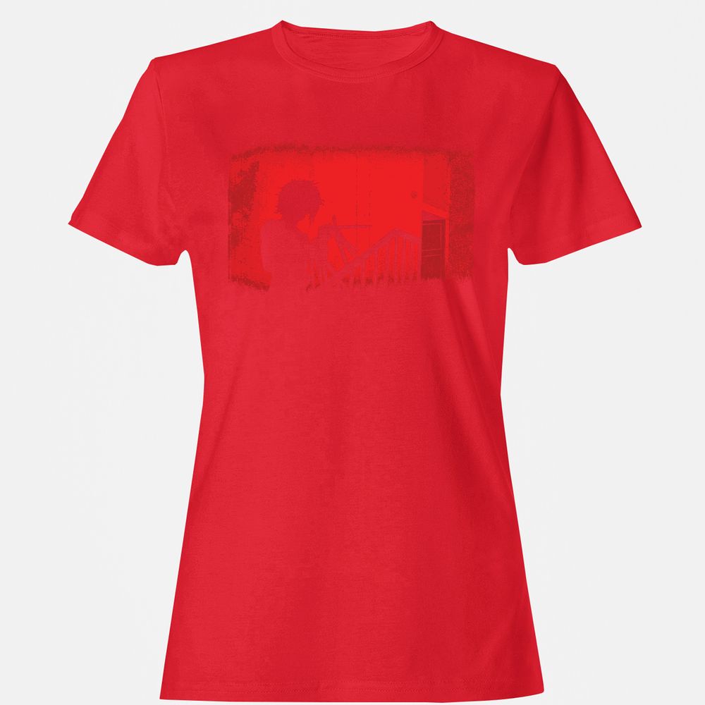 Women's T-Shirt - E9HSR6MH - Red - 13