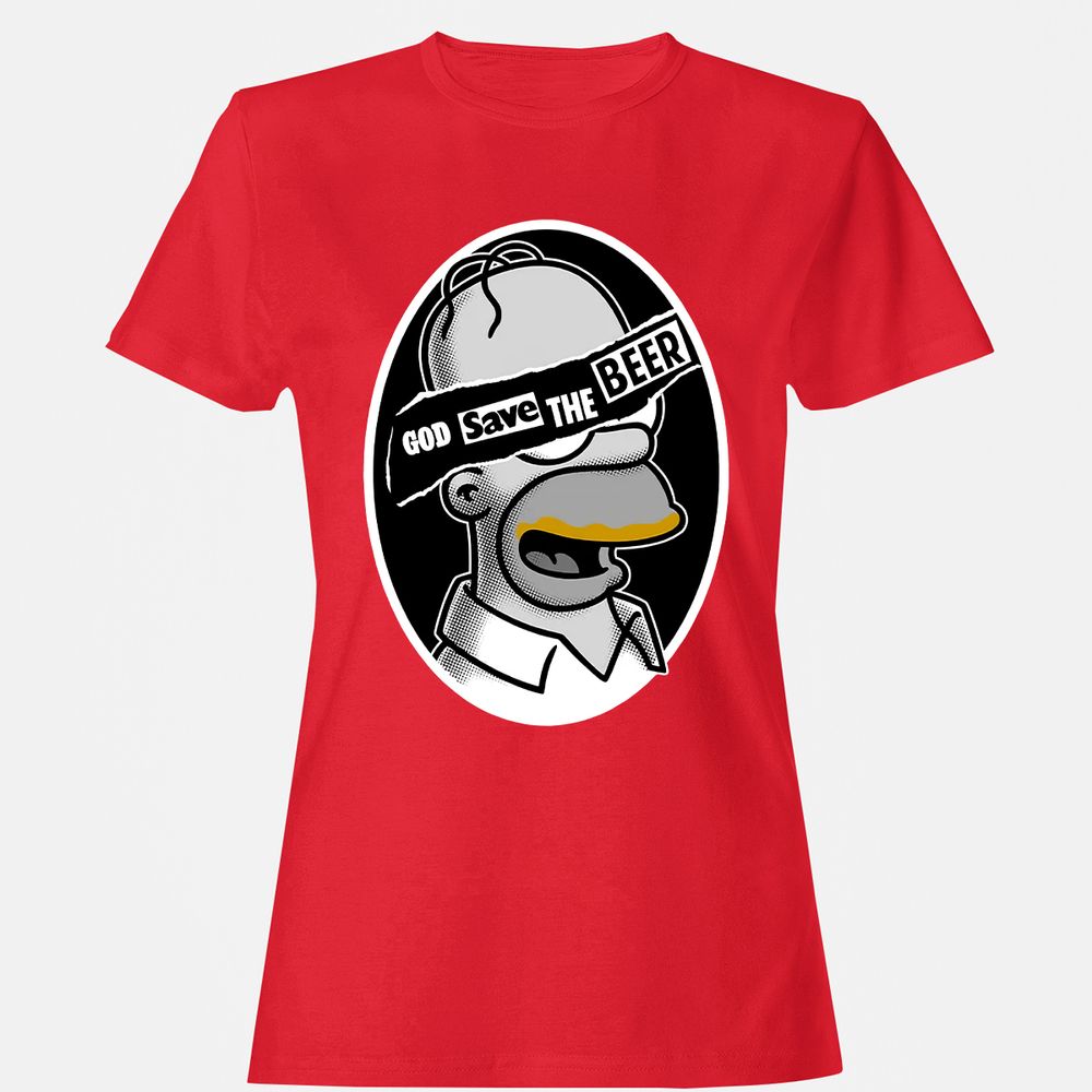 Women's T-Shirt - VRSUAM31 - Red - 13
