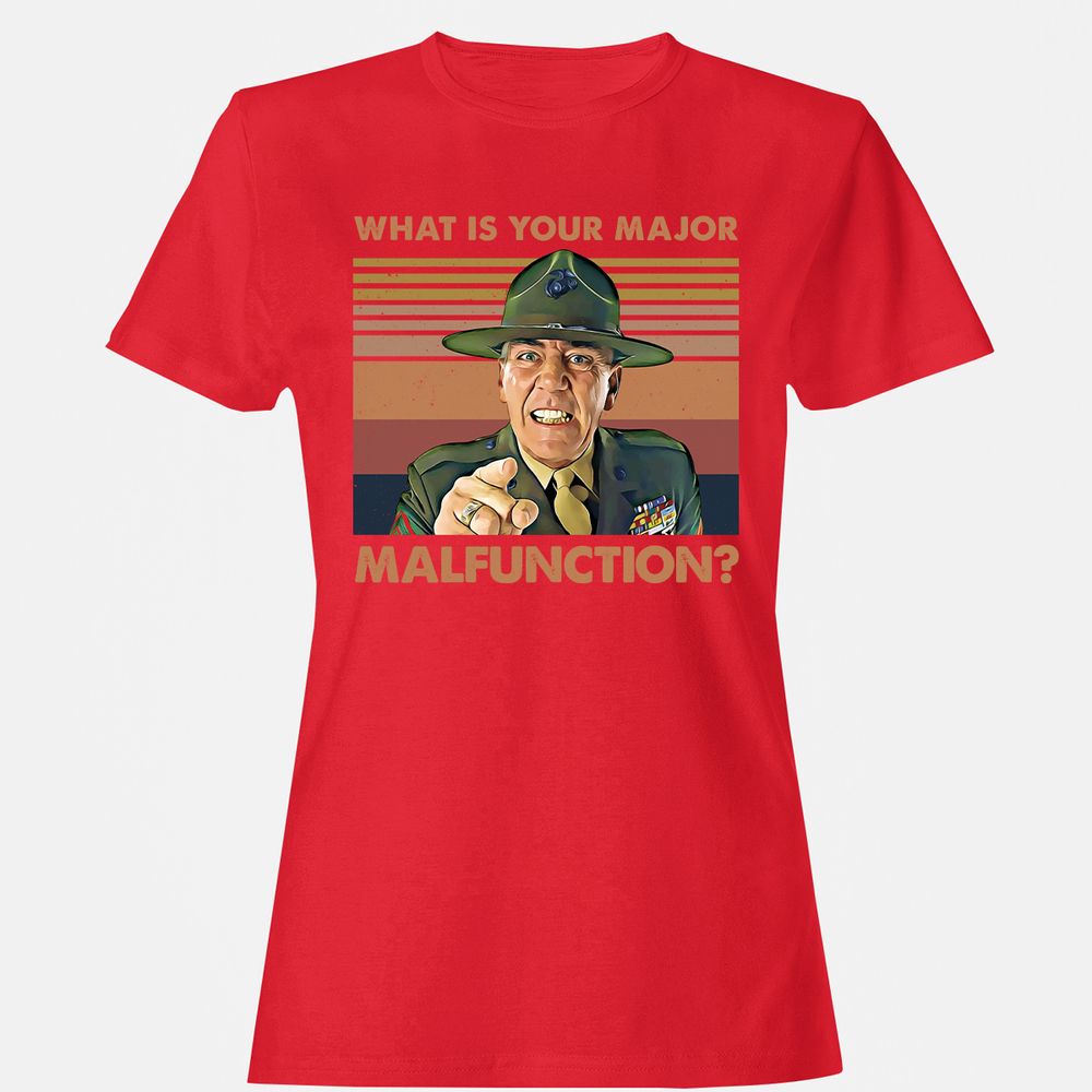 Women's T-Shirt - 56BRJ3A5 - Red - 13