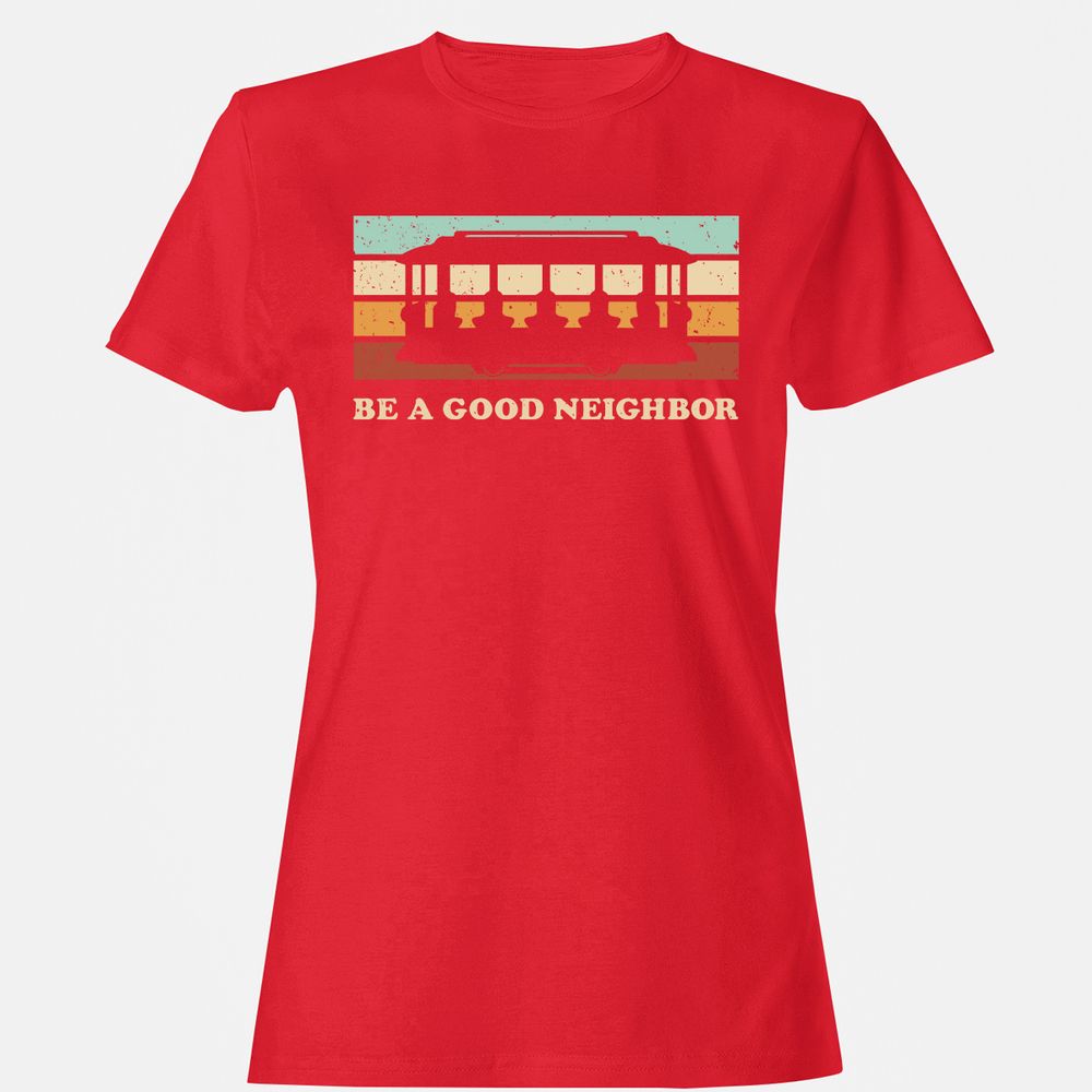 Women's T-Shirt - LDH58FY8 - Red - 13