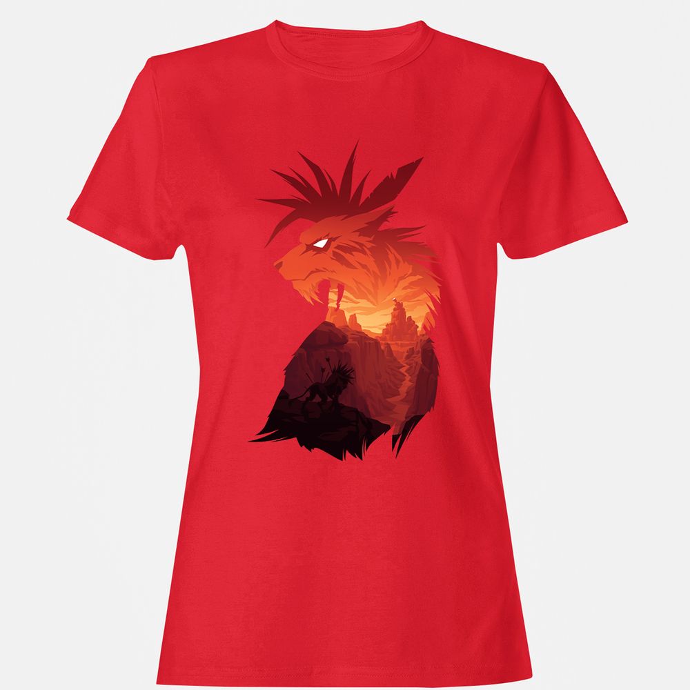 Women's T-Shirt - Y89EXNYM - Red - 13