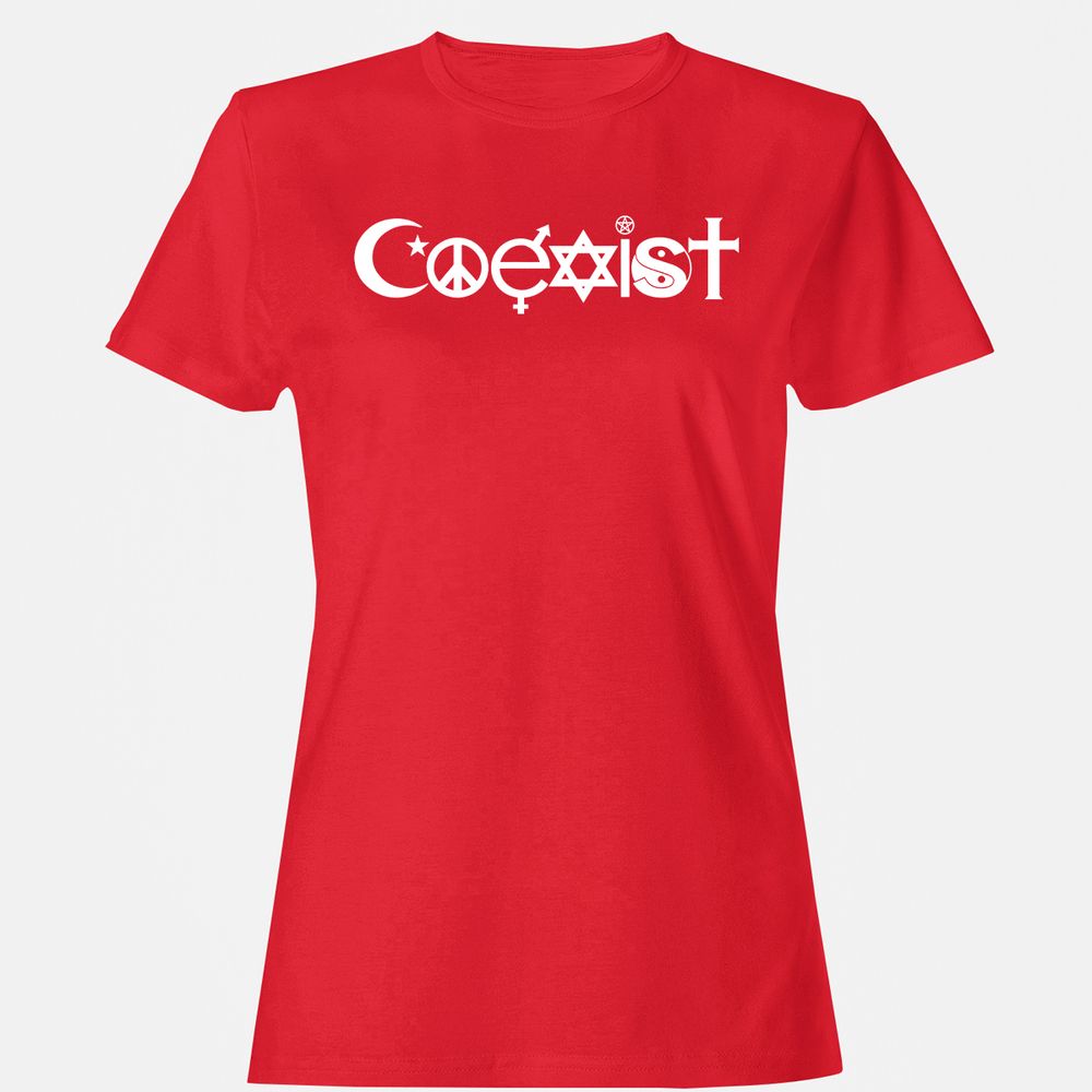 Women's T-Shirt - CKJGNZRE - Red - 13