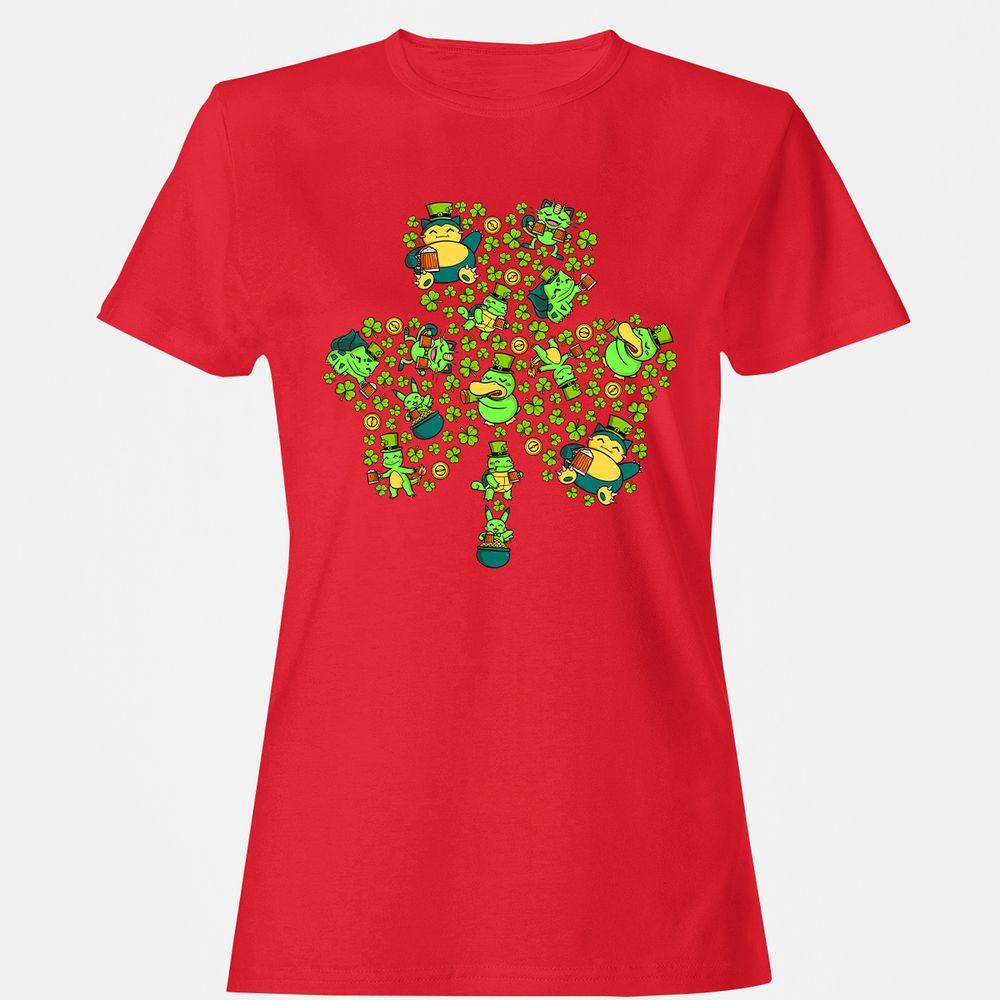 Women's T-Shirt - CRXS8AKH - Red - 13