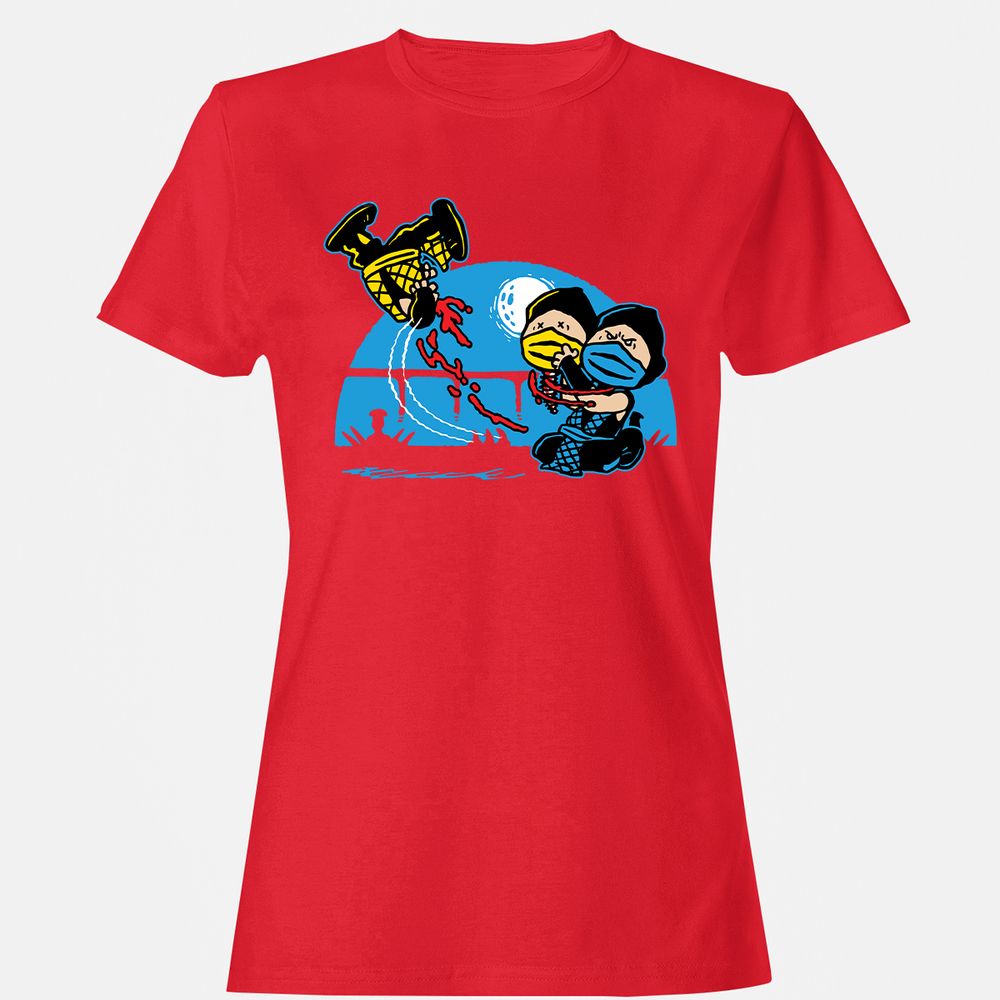 Women's T-Shirt - VHF5AKGY - Red - 13