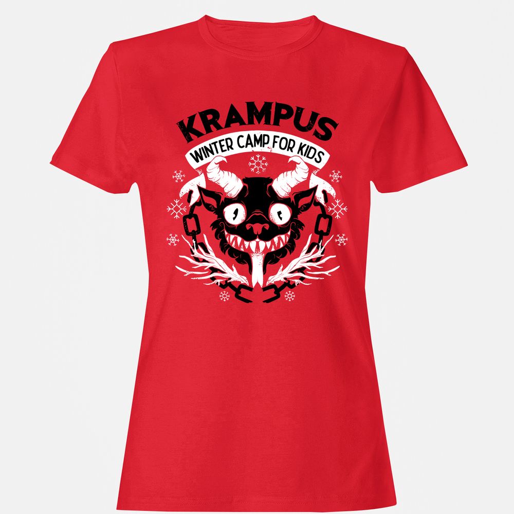 Women's T-Shirt - 4GC61Y8Q - Red - 13