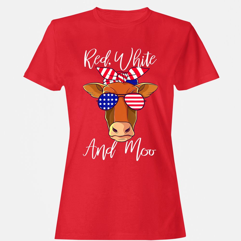 Women's T-Shirt - 7YH45XWV - Red - 13