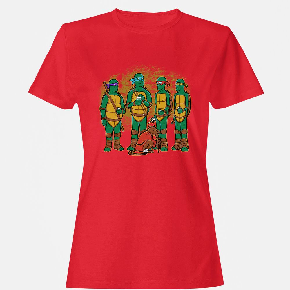 Women's T-Shirt - N7DEH257 - Red - 13