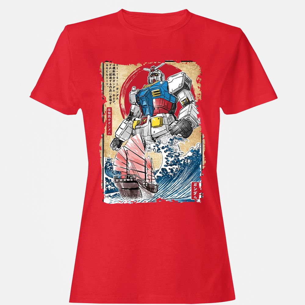 Women's T-Shirt - Y4SDST7P - Red - 13