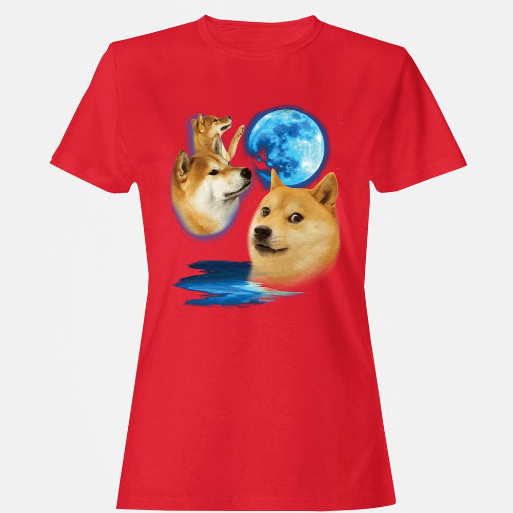 Women's T-Shirt - G6PKNUPE - Red - 13