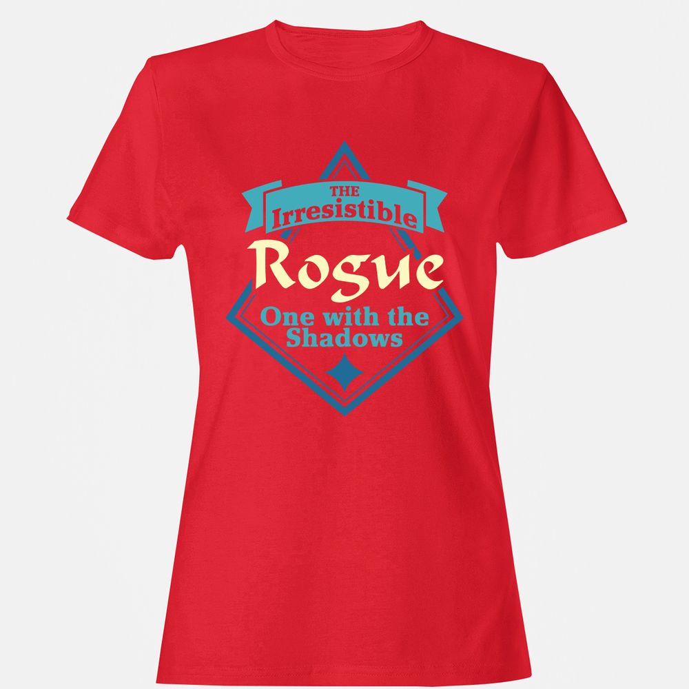 Women's T-Shirt - QE4GH7YP - Red - 13