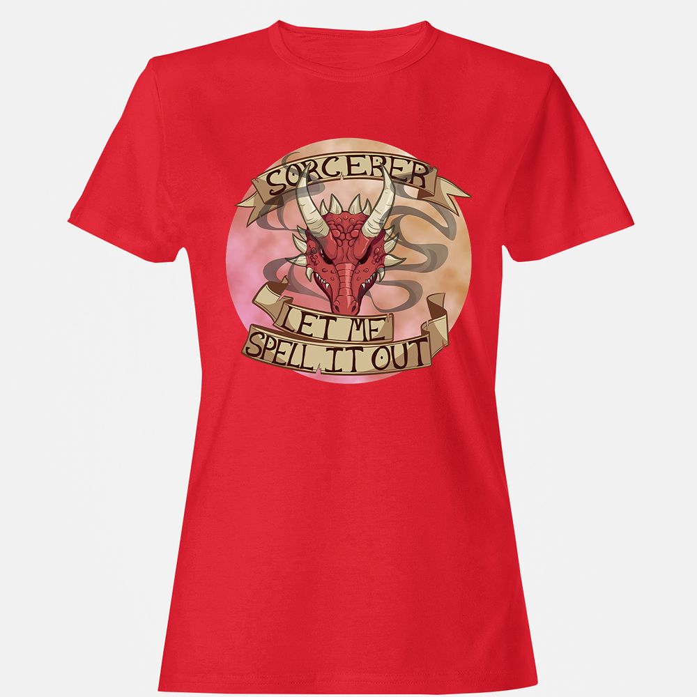 Women's T-Shirt - PVGUA1UG - Red - 13