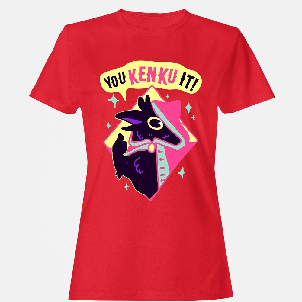 Women's T-Shirt - 9Q5ZTBGV - Red - 13