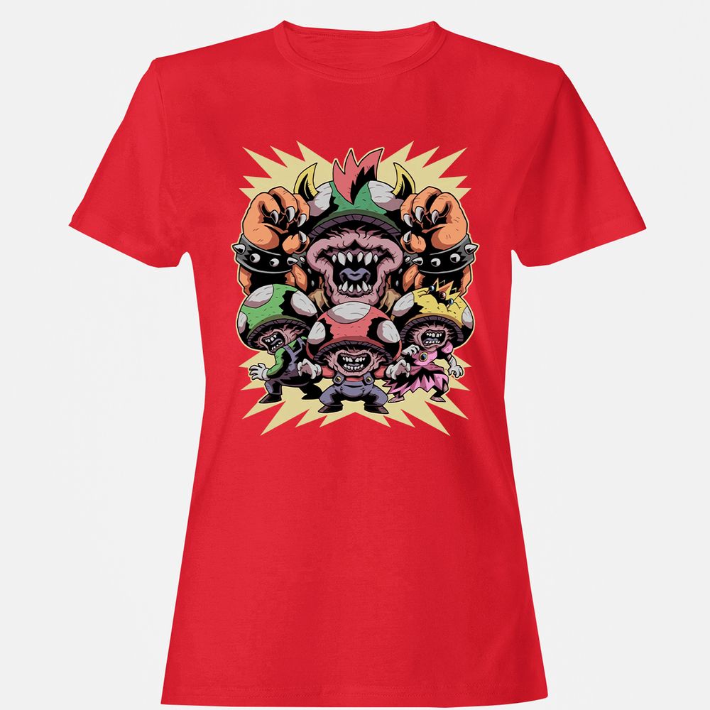 Women's T-Shirt - QN4ZDWRX - Red - 13