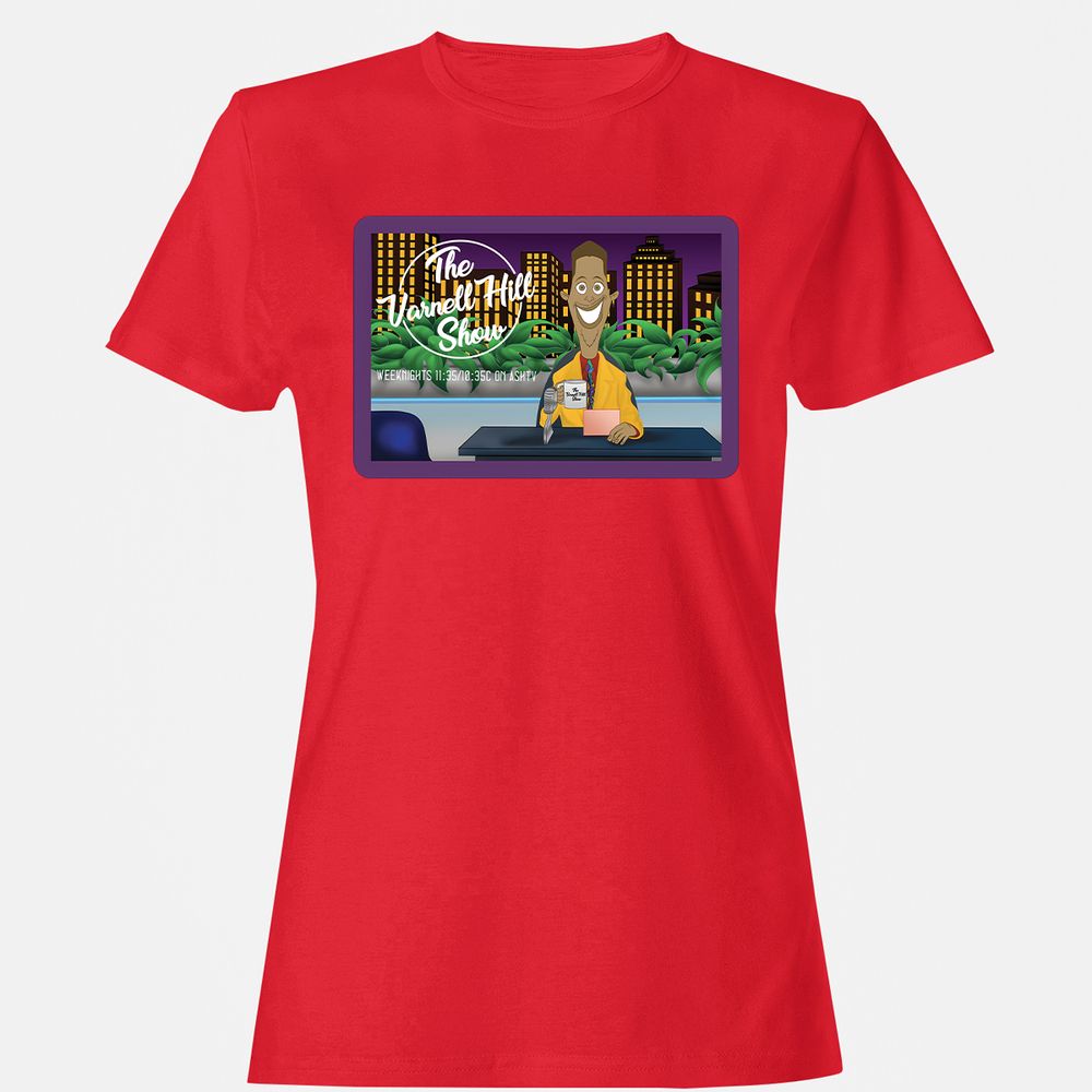 Women's T-Shirt - L6RHYBHS - Red - 13