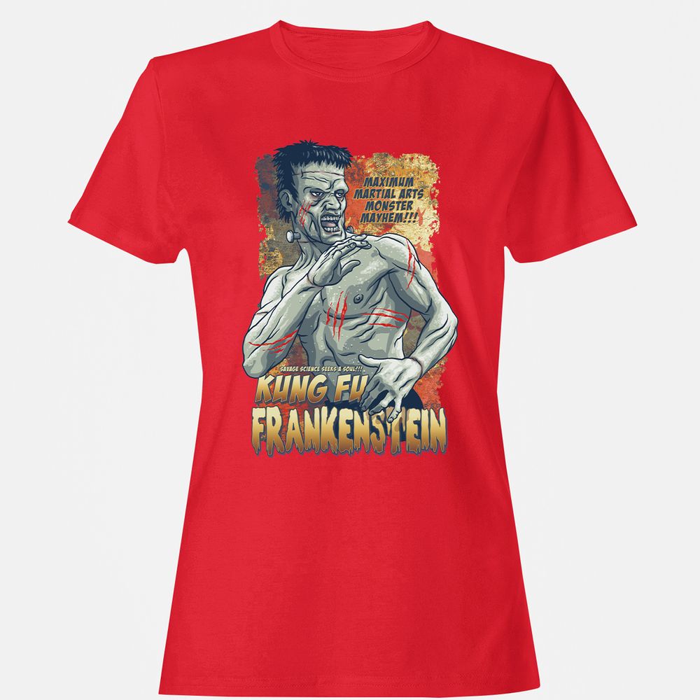Women's T-Shirt - JZXGYVZN - Red - 13