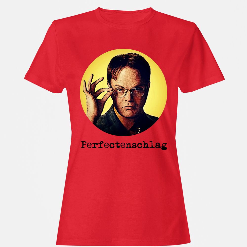 Women's T-Shirt - 8N8BVNKZ - Red - 13