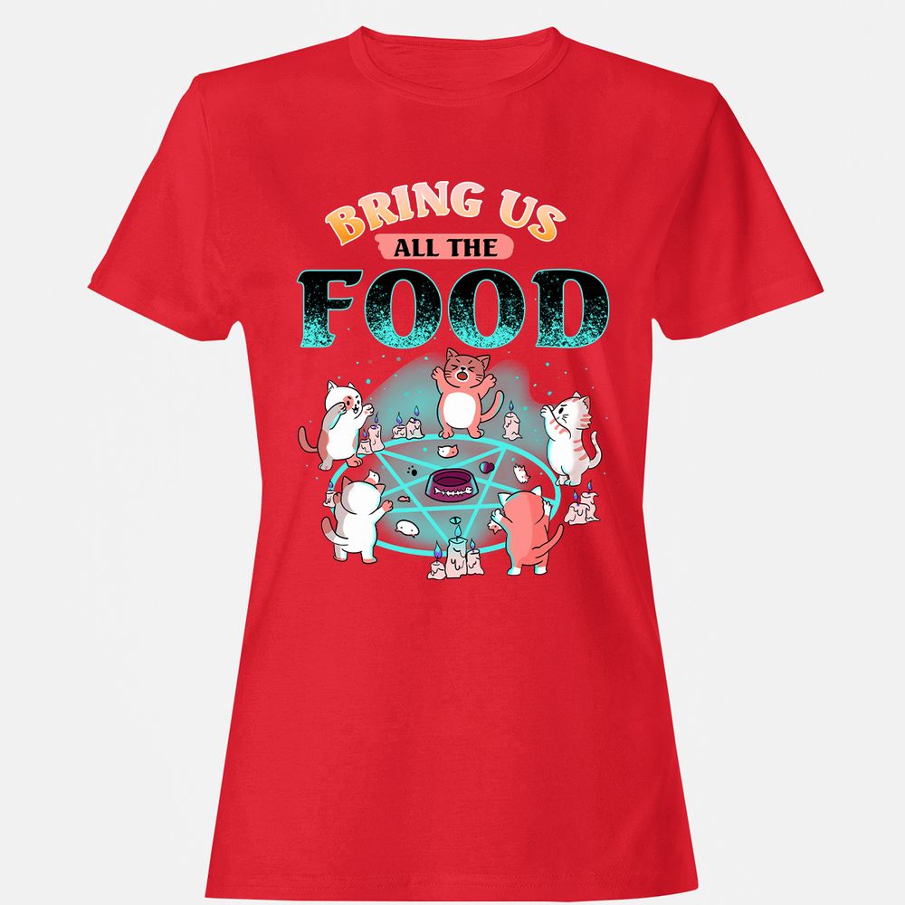 Women's T-Shirt - BWU5UGFX - Red - 13