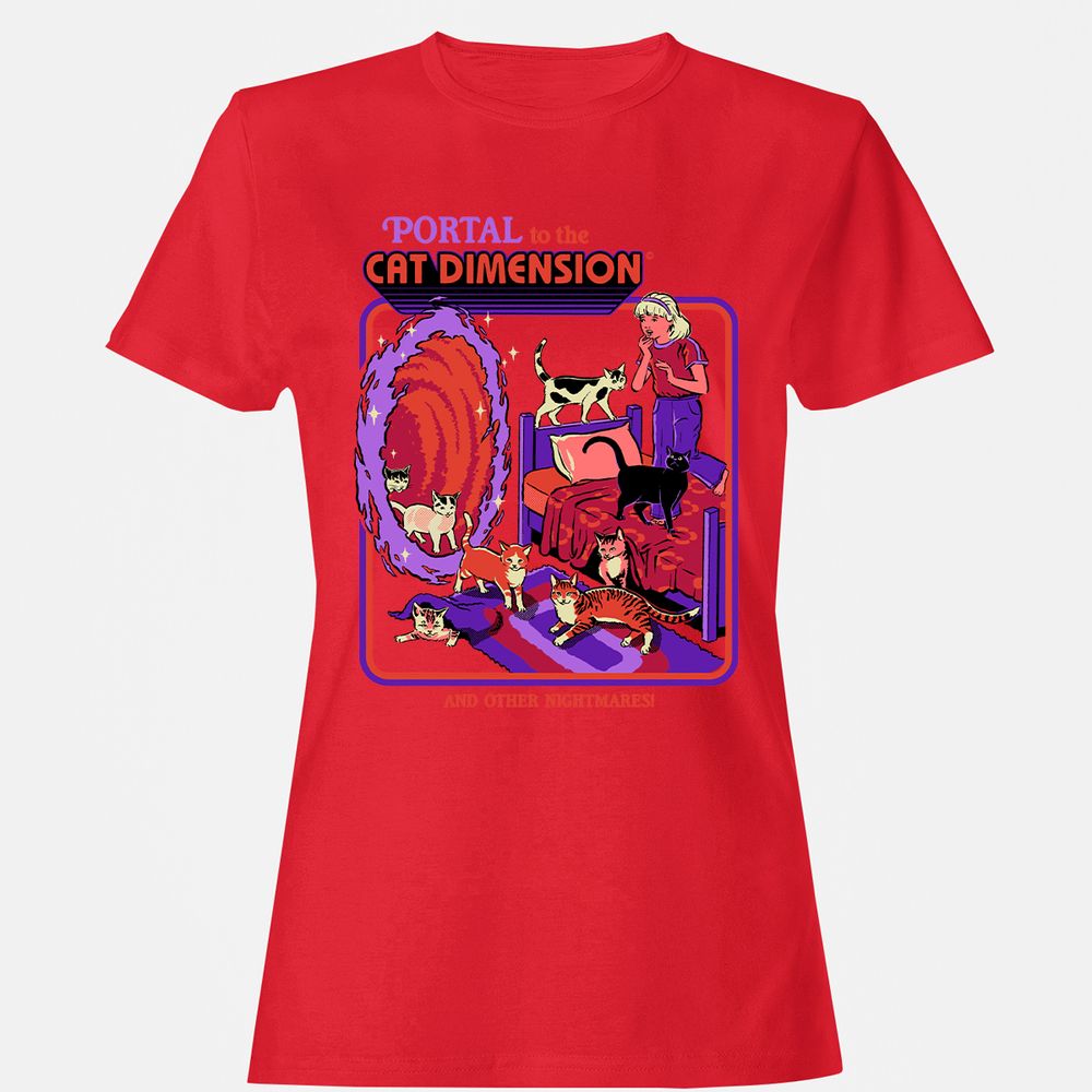 Women's T-Shirt - YDYASCLG - Red - 13