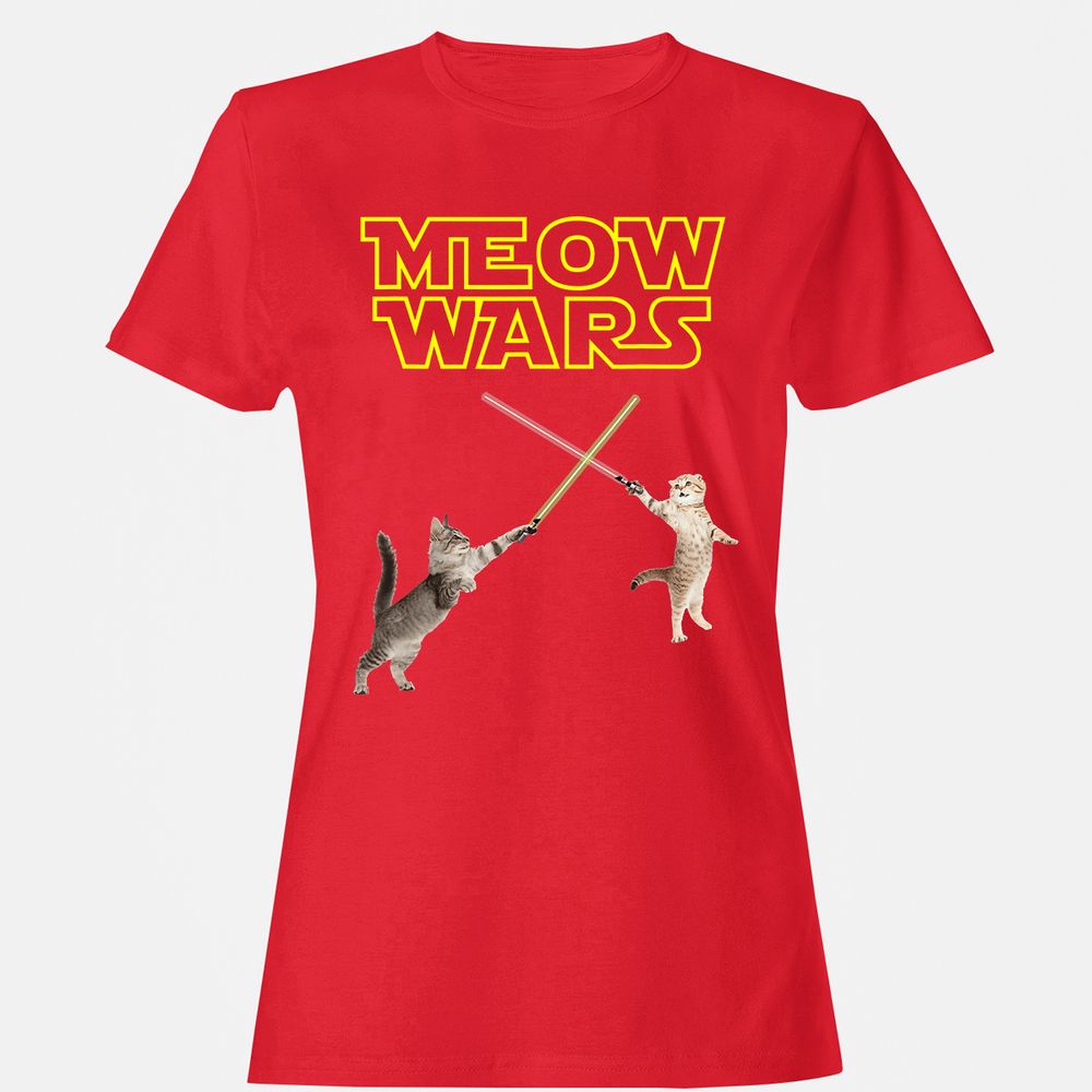 Women's T-Shirt - C148RY9X - Red - 13