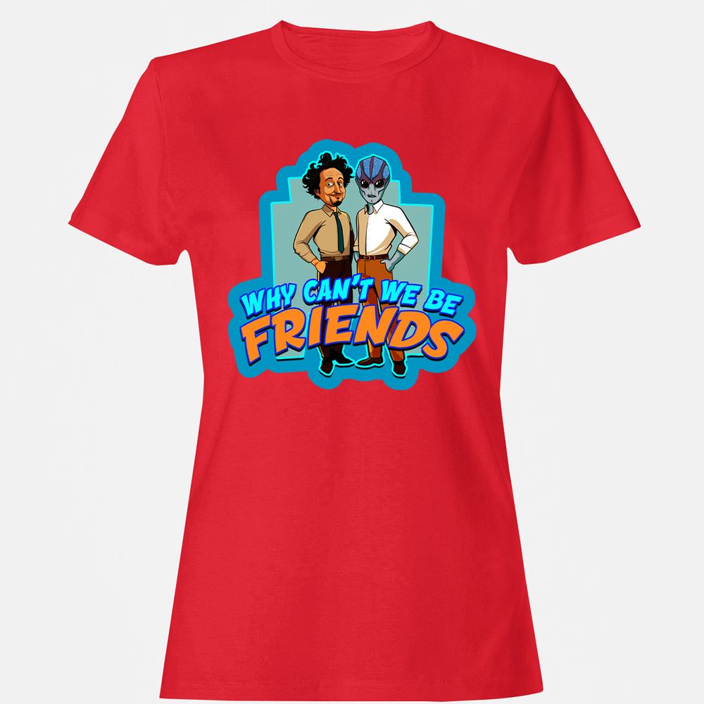 Women's T-Shirt - 1F1E88MH - Red - 13